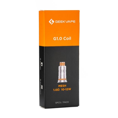 Упаковка испарителей Geek Vape G 1.0 ohm (В упаковке 5 шт) (подходит к Aegis Pod 2)